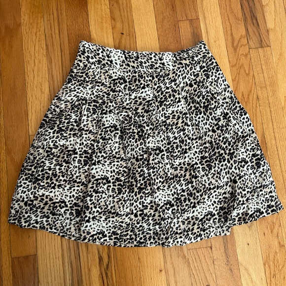 sim and sam Dresses & Skirts - Sim and Sam Leopard Print Mini Skirt
